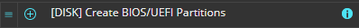 Delete Create BIOS UEFI Partitions